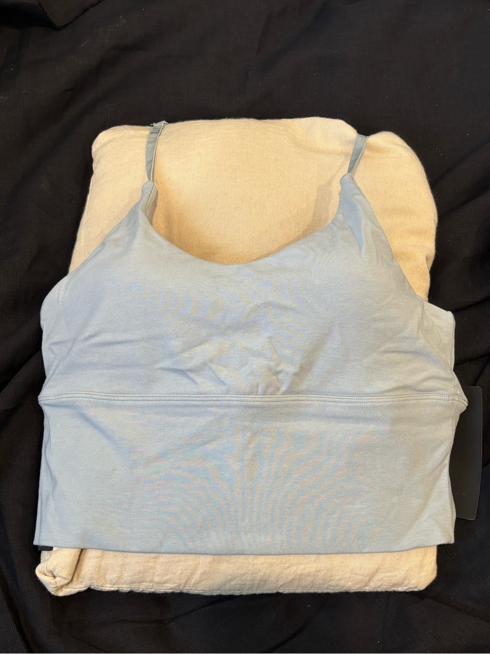 AllWear Bamboo Bra Top Mist L free of PFAs, pesticides, BPA, Toxic dyes, more